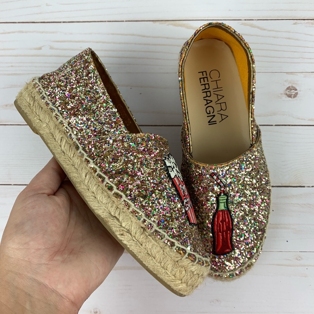 Chiara Ferragni//Popcorn & Soda Espadrille Size 35